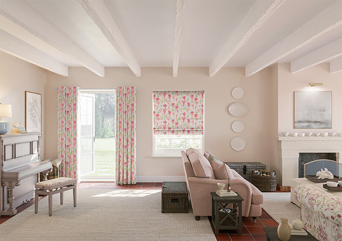 Wisteria Silk, Vivid Pink - Made to Measure Curtains - Image 14